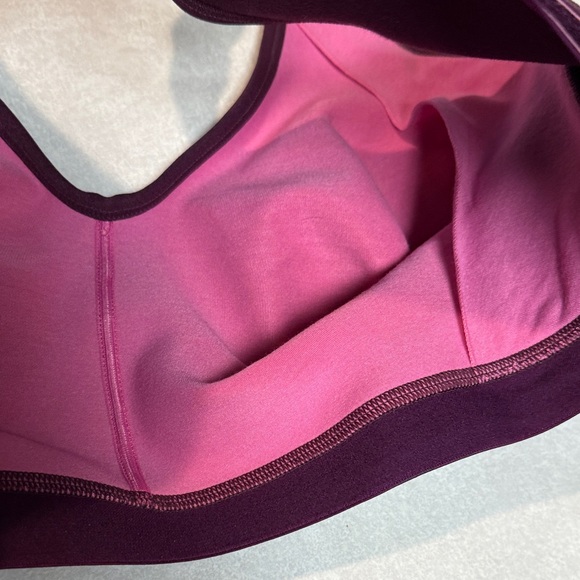 NWT Cacique Lace Bra in Rich Burgundy and Pink 42DDD - Picture 7 of 7